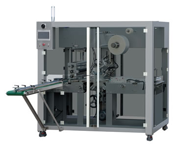 BTB-300 transparent film three-dimensional packaging machine (forward feeding model)