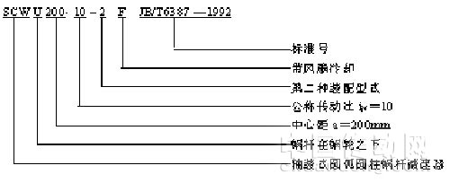 SCW軸裝式蝸輪蝸桿減速機