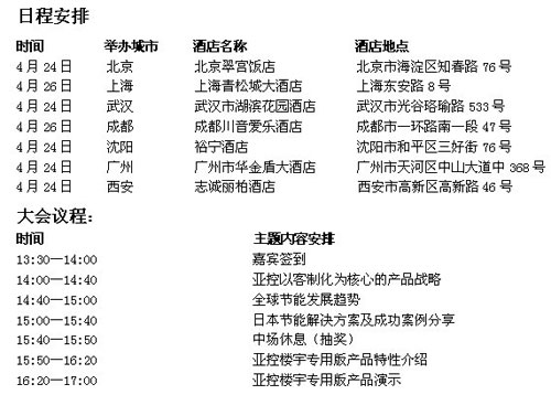 亞控節(jié)能解決方案暨樓宇專用版發(fā)布會(huì)將于4月24日隆重召開(kāi)